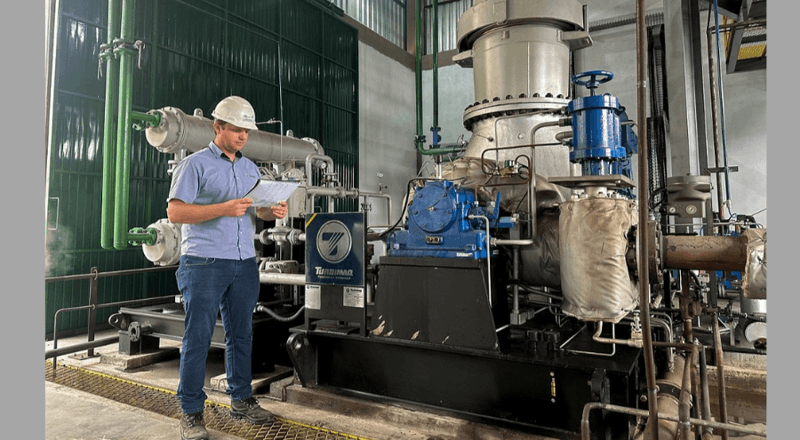 Usina a casca de arroz da Fumacense