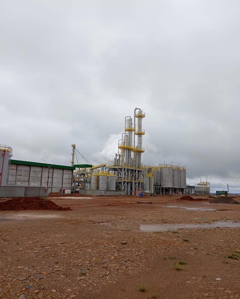 Usina de etanol de trigo da CB Bioenergia
