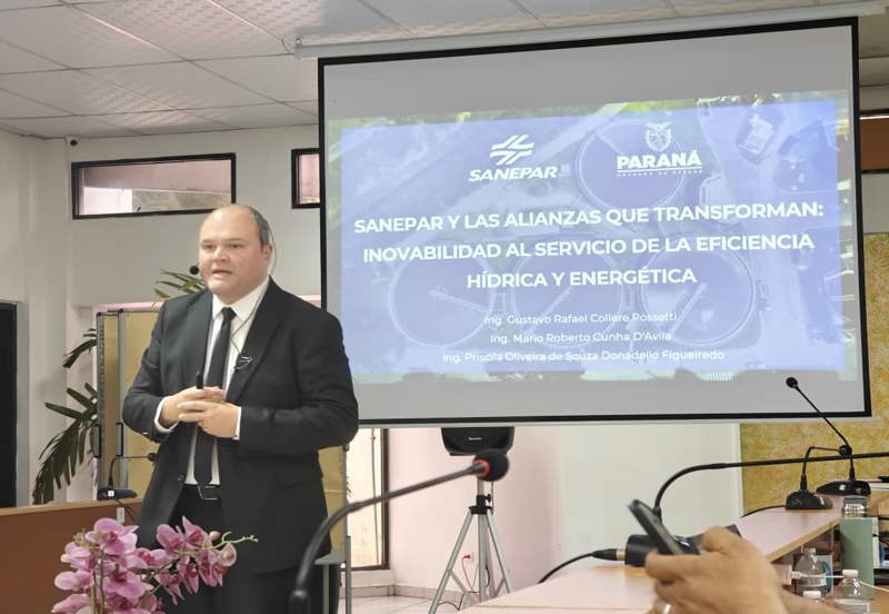 Gustavo Possetti, especialista em Inovação da Diretoria de Inovação e Novos Negócios da Sanepar