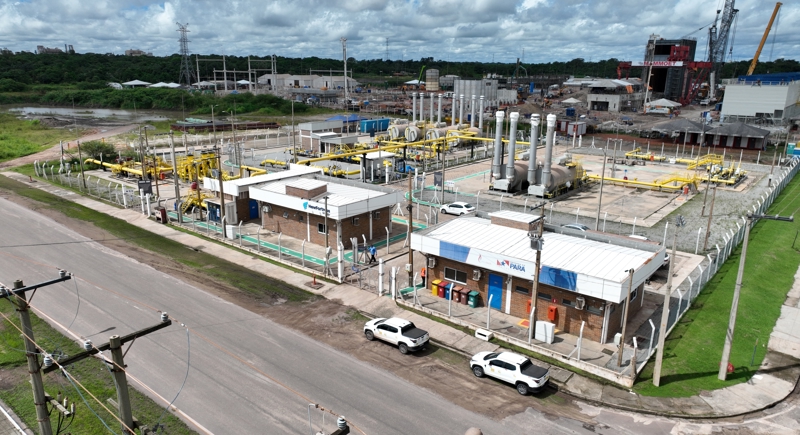 Infraestrutura da Gás do Pará para atender UTE Novo Tempo Barcarena